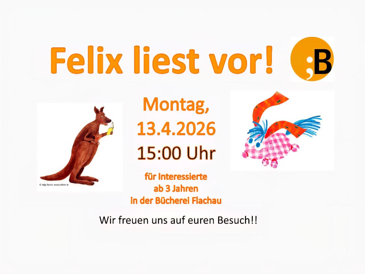 Felix liest vor