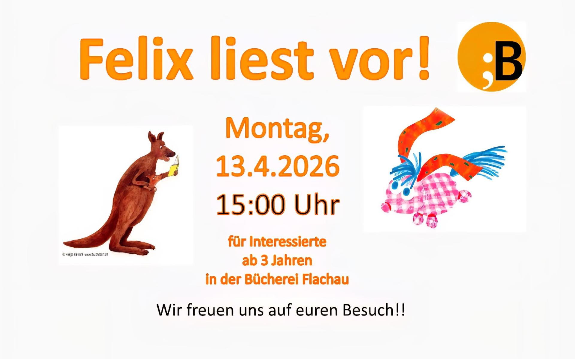 Felix liest vor