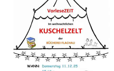 Kuschelzelt Termine 2025